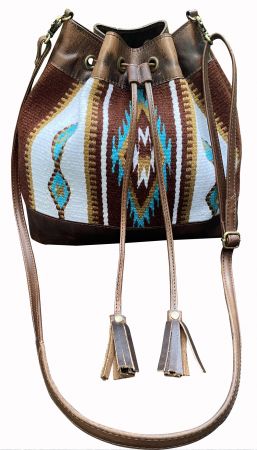 Showman Wool Saddle Blanket Bucket Bag